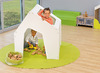 Speelmeubel - speelhuis - schuilhuis - Educasa - 109 x 100 x 100 cm - wit - per stuk