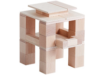 Houten blokken - clever up! bouwstenen - Haba - set van 108