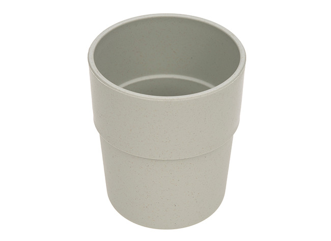 Eetgerei - Beker - Lassig - Drinkbeker Antislip - Uni - Per Stuk - Warm Grijs - Leverbaar In 4 Kleuren