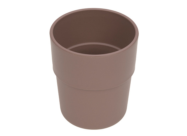 Eetgerei - Beker - Lassig - Drinkbeker Antislip - Uni - Per Stuk - Choco - Leverbaar In 4 Kleuren