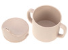 Eetgerei - beker - Lassig - drinkbeker met tuit antislip - Uni - per stuk - powder pink - per stuk