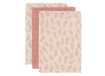 Washandje - Jollein - hydrofiel washandje - meadow rosewood - per stuk