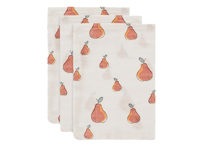 Washandje - Jollein - Hydrofiel Washandje - Pear - Per Stuk