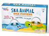 Spel - hand2mind Sea Animal Dice Poppers  - zeester - schildpad - set van 2 assorti