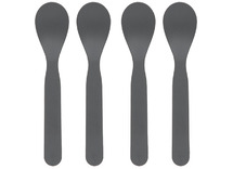 Eetgerei - bestek - Lassig - lepels - Uni - set van 4 - antracite - leverbaar in 4 kleuren