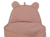 Wikkeldeken - Jollein - basic stripe - rosewood - per stuk