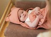Wikkeldeken - Jollein - basic stripe - rosewood - per stuk