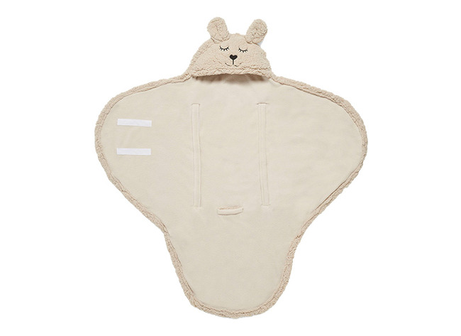 Wikkeldeken - Jollein - Bunny - Nougat - Per Stuk