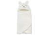Wikkeldeken - Jollein - bunny - off-white - per stuk