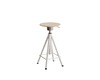 Kruk - Metaal - Atlas - Hoog 60-72 Cm