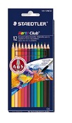 Potloden - aquarelpotloden - Staedtler Noris Aquarell - zeskantig - set van 12 assorti