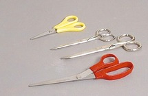 Schaar-plastic ogen-21cm-p/st