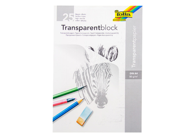 Creapapier - Transparant - 25 Vel