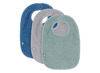 Slab - Jollein - Badstof - Ash Green/Storm Grey/Jeans Blue - Per 3 Stuks