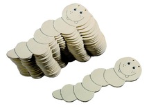 Hout - Boekenworm - Set Van 24