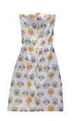 Slaapzak - zomer - 90 cm - uil oranje