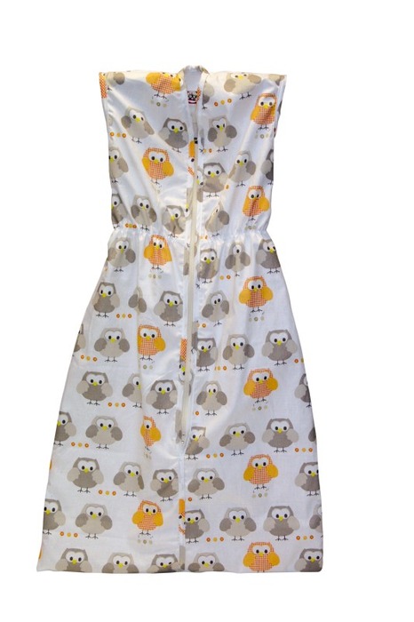 Slaapzak - Zomer - 90 Cm - Uil Oranje