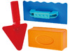 Speelgoed - strandset - Hape Master Bricklayer - bouwset - bakstenen - zand en water - set van 3
