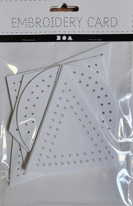 Borduren - Kruissteken Karton Geometrische Fig 20st
