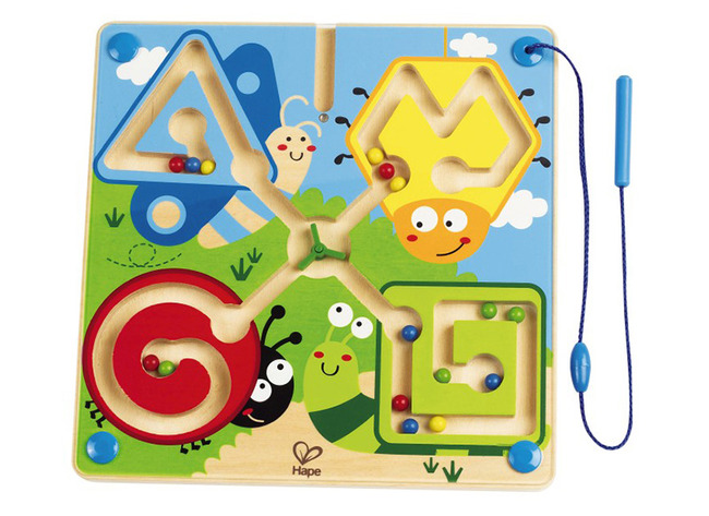 Motoriekbord - Hape Best Bugs Magnetic Maze - Insecten - Magnetisch - Fijne Motoriek - Per Spel