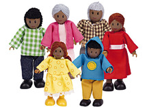 Poppenhuis-afrikaanse familie