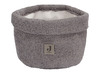 Opbergmanden - commodemandje - Jollein Bliss Knit - storm grey - per stuk