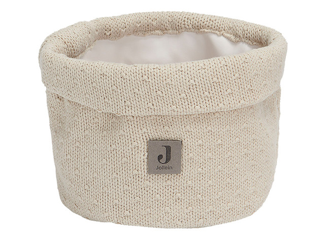 Opbergmanden - Commodemandje - Jollein Bliss Knit - Nougat - Per Stuk