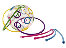 Sensorisch ontdekmateriaal -edushape - rijg-o-ball - per stuk