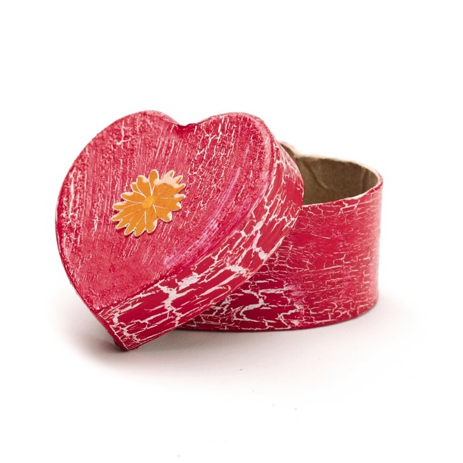 Hout - Hartendoos - Doosje - Per Stuk