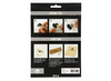 Stickers - textiel - rub-on stickers - set van 12