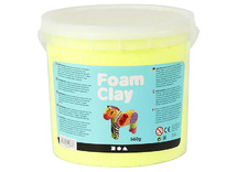 Boetseerklei - Foam Clay - 560 g - geel - per stuk