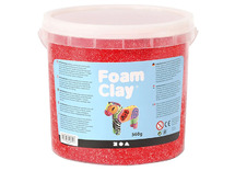 Boetseerklei - Foam Clay - 560 g - rood - per stuk