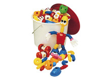 Bouwset - vormen - Popoids - set van 140 assorti