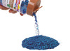 Decoratiemateriaal - glitters - biologisch afbreekbaar - blauw - per strooibus - 113 gr