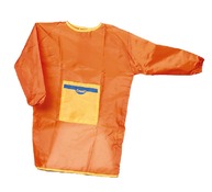 Schort - schilderschort - oranje - 2-4j - per stuk