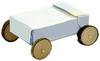 Hout - schijven - boomstam - midi - rond - 2,5 tot 5,5 cm diameter - zak van 1000 g