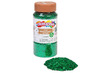 Decoratiemateriaal - glitters - biologisch afbreekbaar - groen - per strooibus - 113 gr