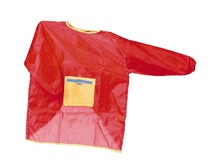 Schort - schilderschort - rood - 5-8j - per stuk