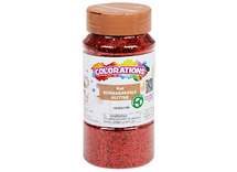 Glitterpoeder - 113 g - biologisch afbreekbaar - rood - per stuk