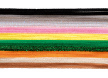 Chenille - 50 cm - safari - set van 100