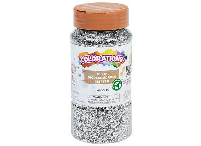 Glitterpoeder - 113 G - Biologisch Afbreekbaar - Zilver - Per Stuk