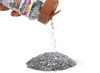 Glitterpoeder - 113 g - biologisch afbreekbaar - zilver - per stuk