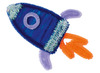 Chenille - 50 cm - space universe - set van 100