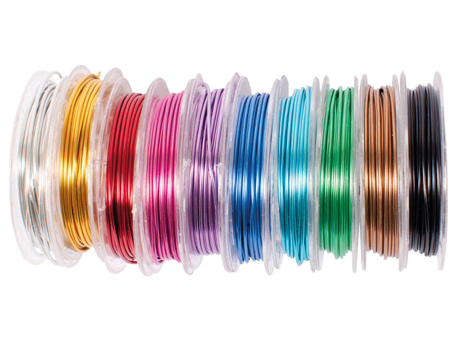 Draad - Juwelen - Aluminuimdraad - Vouwdraad - Klasset - Set Van 10
