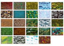 Knutselpapier - Roylco - planet earth knutselpapier - set van 144