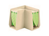 Kast - Haba - Grow Up - hoekkast met verlichting - per stuk