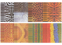 Knutselpapier - Roylco - motieven - Roylco - dieren - set van 40