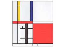 Creapapier - Roylco - Mondriaan mozaiek - set van 1500