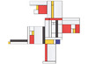 Knutselpapier - Roylco - Mondriaan mozaiek - set van 1500