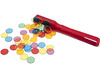 Speelschijven - Shaw Magnets Magnetic Counting Chip Tub - 2 cm - kunststof - magnetisch - transparant - gekleurd - voor lichtbord - set van 500 assorti